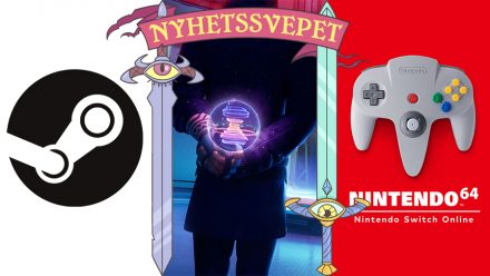 Nyhetssvepet vecka 42: Steam ratar blockkedjan, Fortnite creddar Among Us, Nintendo 64 på Switch