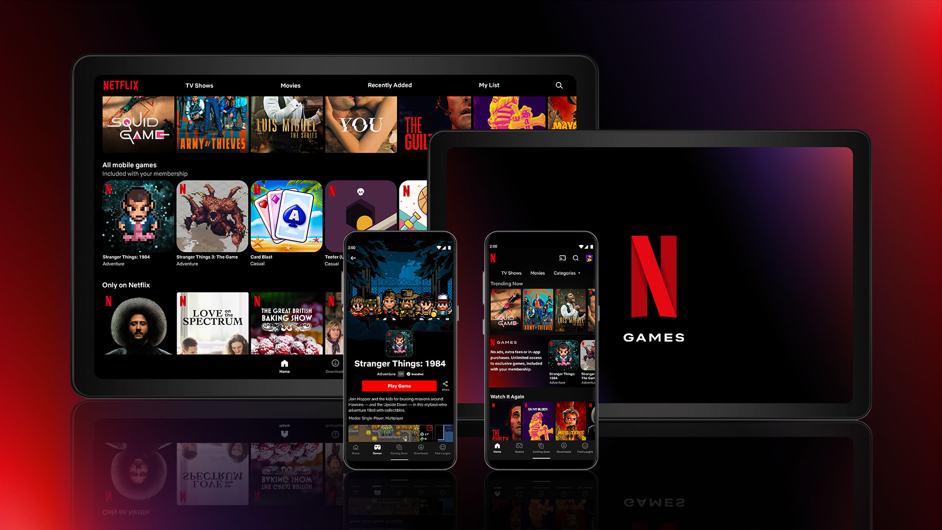 Spel på Netflix