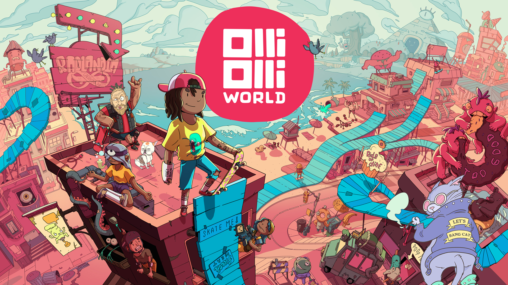 OlliOlli World satsar maxar charmen men behåller utmaningen