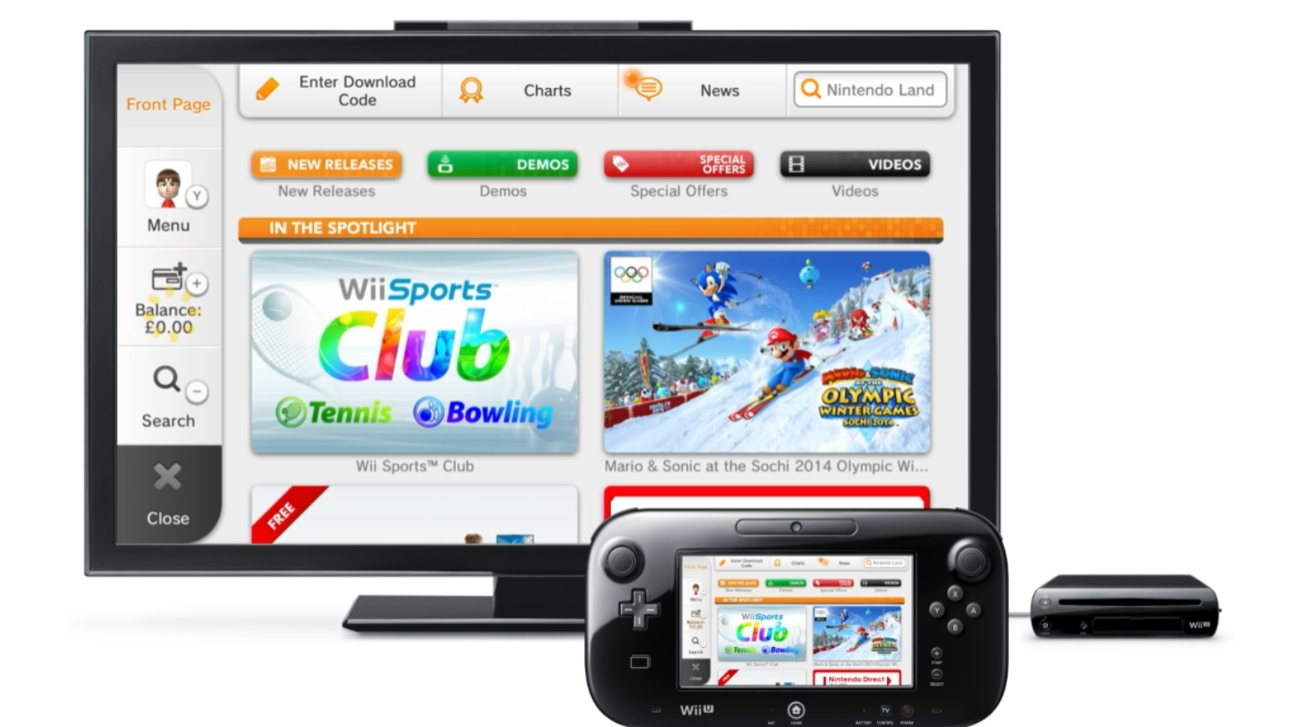 Wii U Eshop