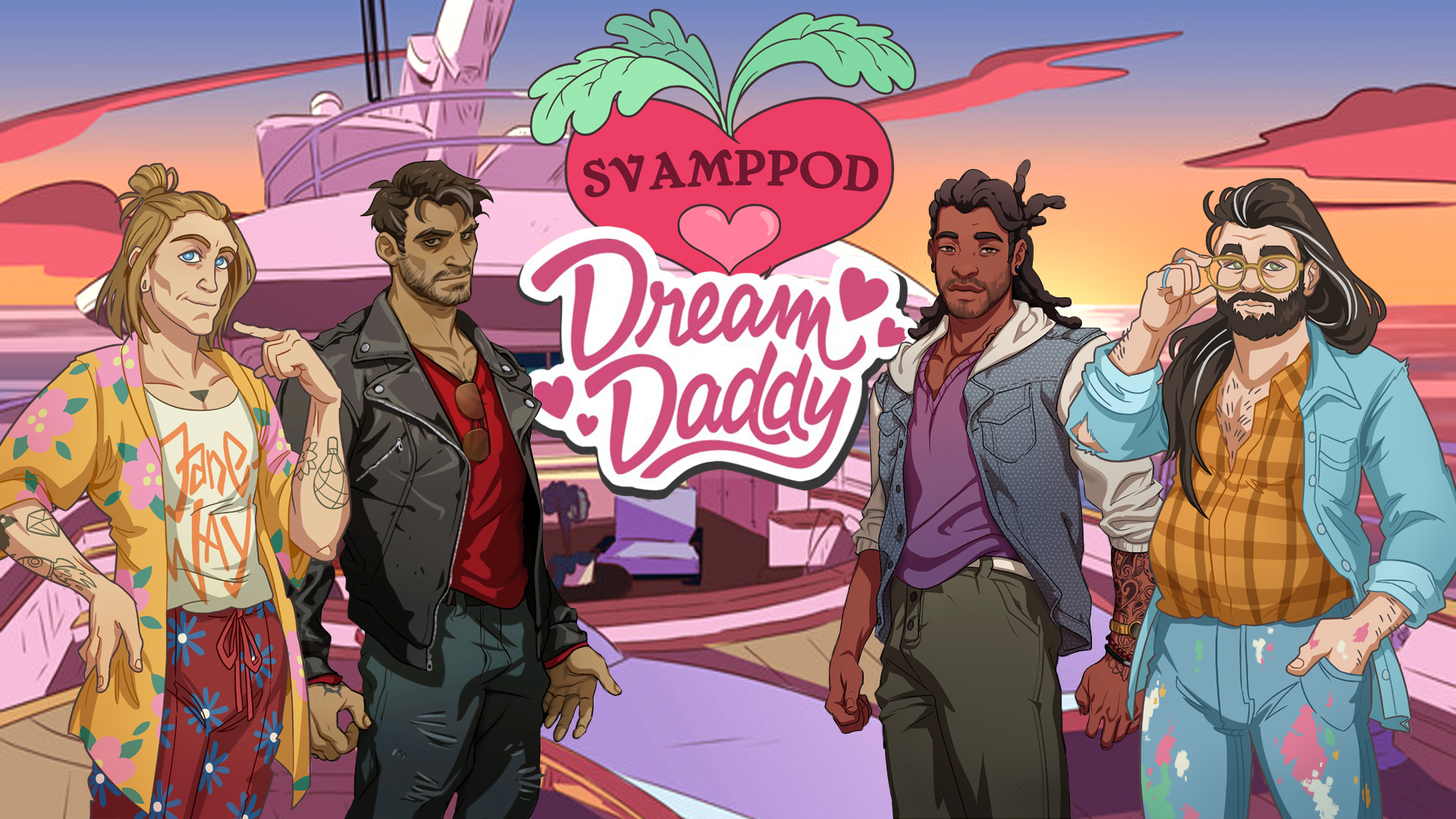Svamppod hjärta Dream Daddy