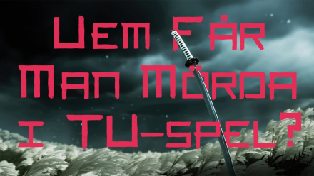 Brott & Straff eller Vem Får Man Döda i TV-Spel