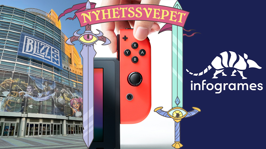Blizzcon ställs in, magnetiska Joy-cons på ”Switch 2”, Infogrames återuppstår
