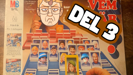 Silhuetten av ett spel: Vem där?