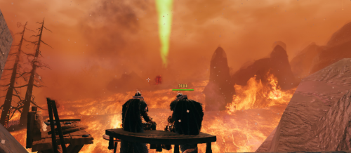 Grabbarna pustar ut en stund innan arbetet börjar igen.