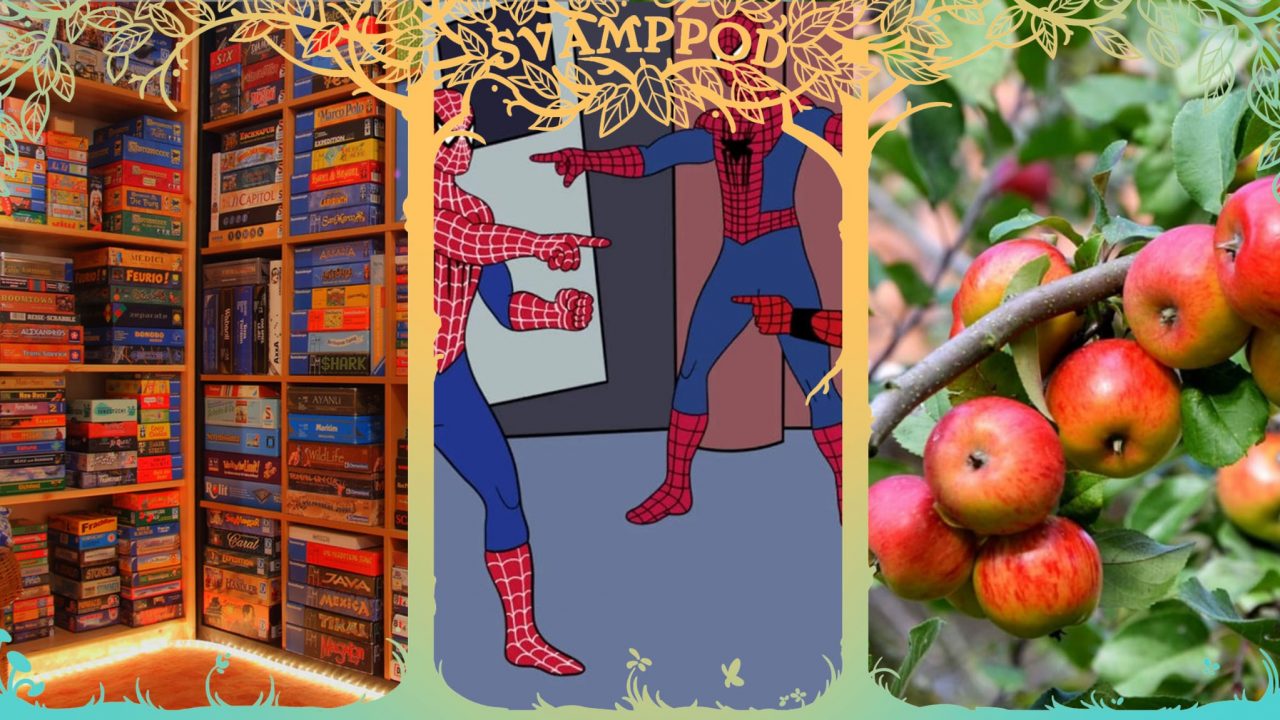 Avsnitt 550: Marvel, tusen brädspel och ett äppelträd