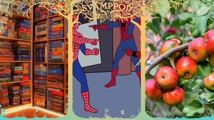 Avsnitt 550: Marvel, tusen brädspel och ett äppelträd