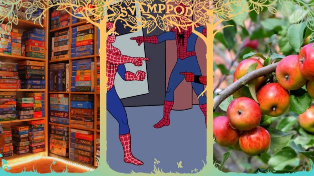 Avsnitt 550: Marvel, tusen brädspel och ett äppelträd
