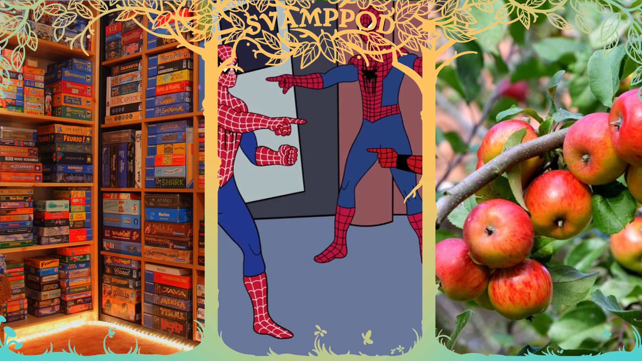 Avsnitt 550: Marvel, tusen brädspel och ett äppelträd