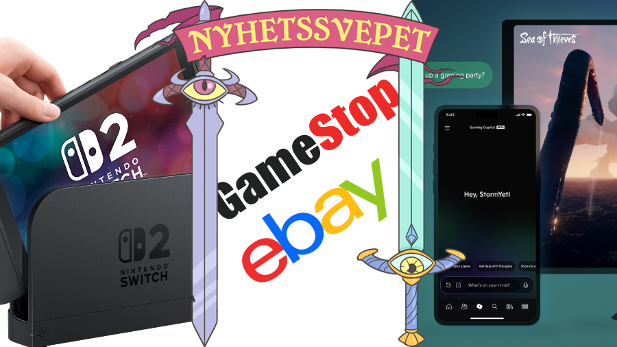Switch 2 blir dyrare, Gamestop vill köpa Ebay, Xbox skrotar Copilot